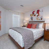 Second bedroom at Butternut Ridge Apartments in North Olmsted, Ohio