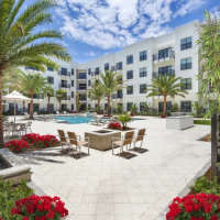 Sun loungers at Beacon 430 in Saint Petersburg, Florida