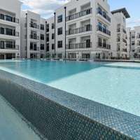 Swimming pool at Harbor Hill in Rockwall, Texas