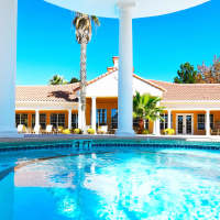 Swimming pool at Las Ventanas in Alamogordo, New Mexico
