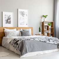 Bedroom with window  at Glenview Gardens in Glen Burnie, Maryland