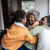 Happy family at Helios in Richmond, Virginia