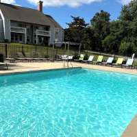Sparkling pool at Wyndham Hill in Grand Rapids, Michigan