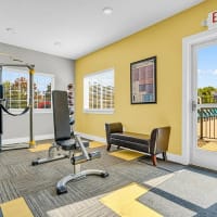 Enjoy our 24 hour fitness center at Timber View Apartments in Grand Haven, Michigan