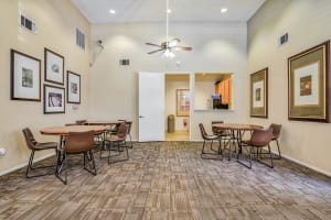 Leasing center at Village Heights in Newport Beach, California