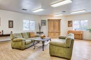 Leasing center at Grandon Village in San Marcos, California