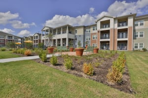 Exterior of Mariposa Pecan Park in La Porte, Texas