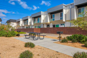 PIcnic area at Sycamore Court in Garden Grove, California