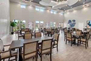 Large seating area at The Preserve at Gateway in Forney, Texas
