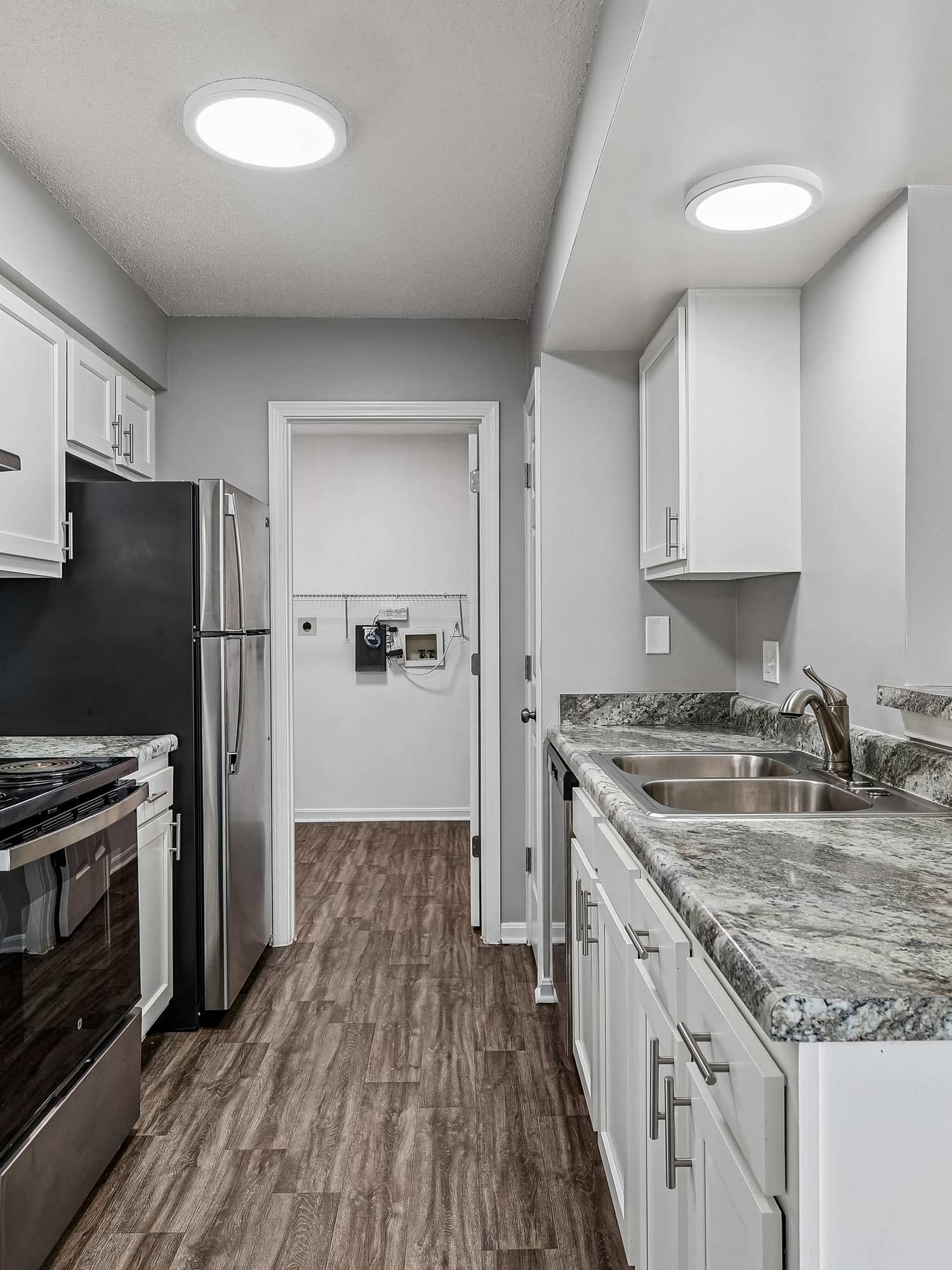 Kitchen w/  modern appliances and beautiful cupboards at Kenton Reserve in Independence, Kentucky