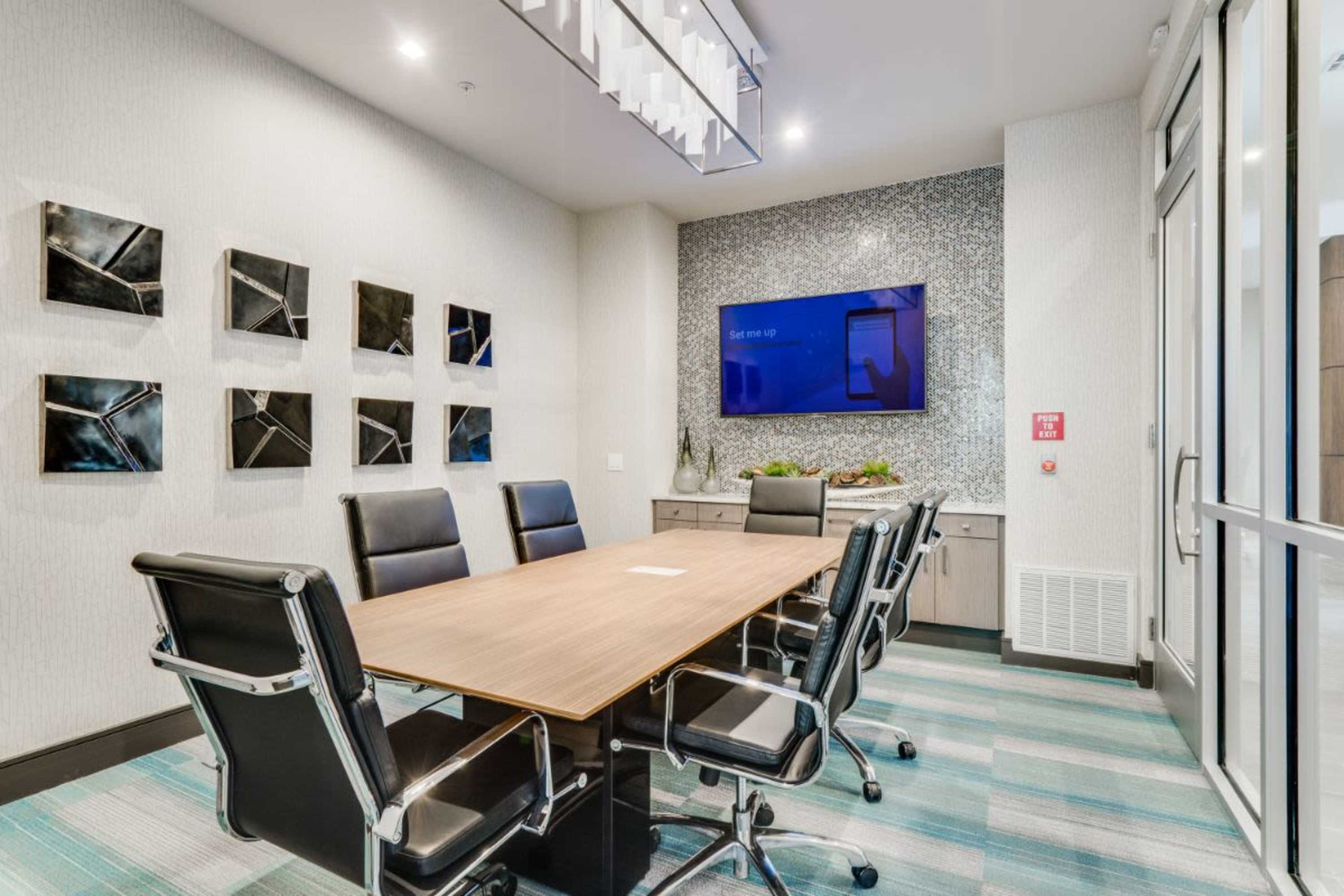 Conference room at 801 LasCo in Irving, Texas