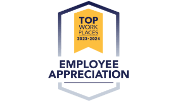 Employee Appreciation award won by Morgan Properties