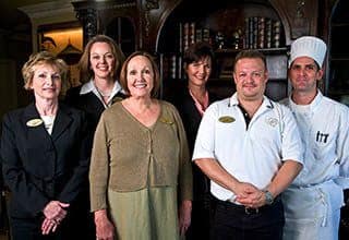 Senior living community staff members in Chattanooga.