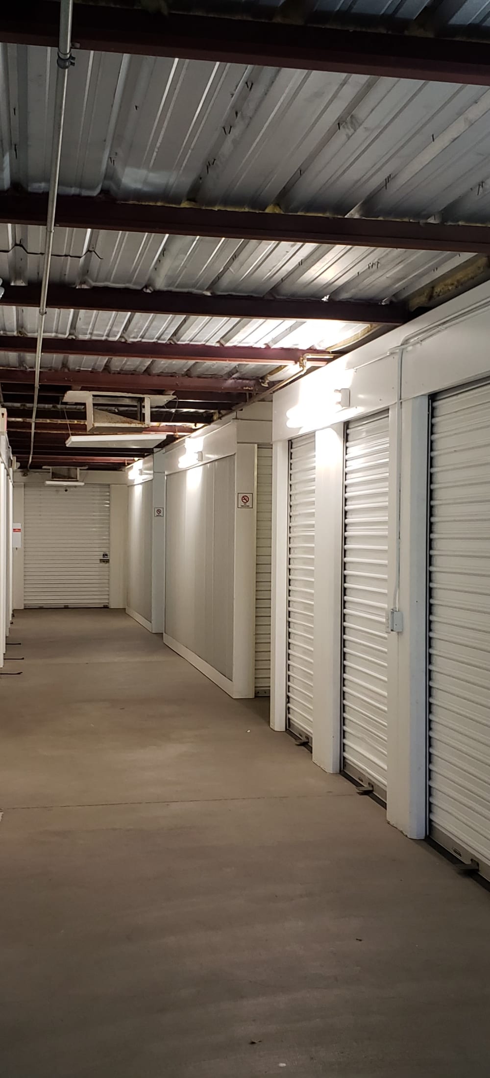 Air-Cooled storage units at Southern Pavilion Self Storage in Mesa, Arizona