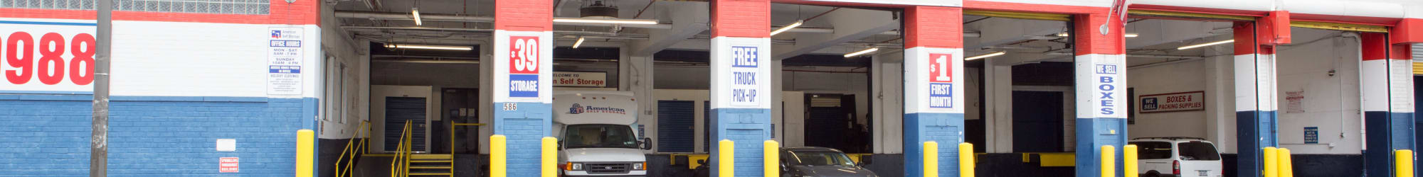 Climate-controlled storage at American Self Storage in Bronx, New York