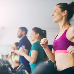 Fitness center at Hyde Park at Ribelin Ranch