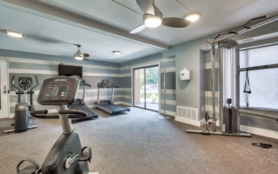Fitness Center at Parkway Apartments