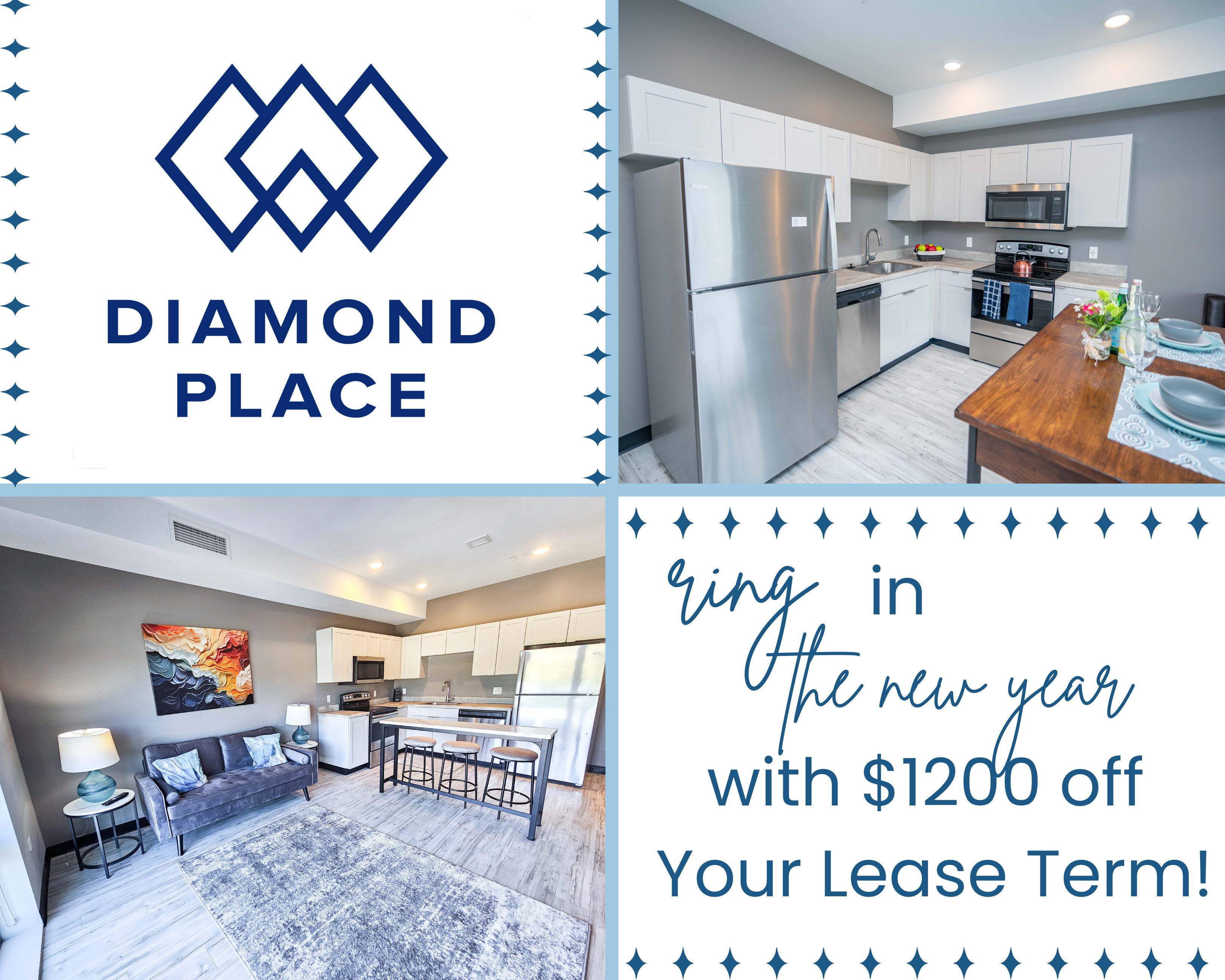 diamond place special with kitchen photos