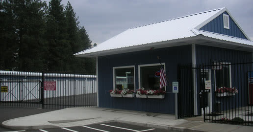 Leasing office at ABC Mini Storage in Spokane, Washington