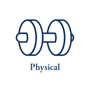 Physical programs icon at Meridian Senior Living