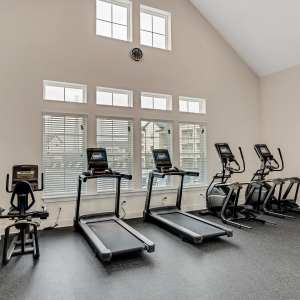 Fitness center at The Standard at Pinestone in Travelers Rest, South Carolina