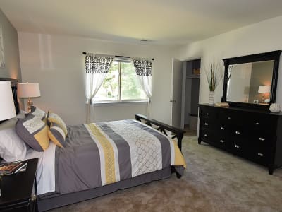 Living room at Lighthouse at Twin Lakes Apartment Homes