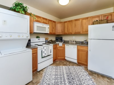 Spacious kitchen at apartments in Eastampton, New Jersey