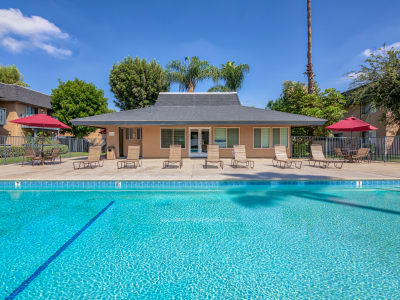View amenities at Casa La Palma Apartment Homes in La Palma, California