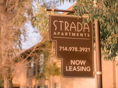 View floor plans at Strada Apartments in Orange, California