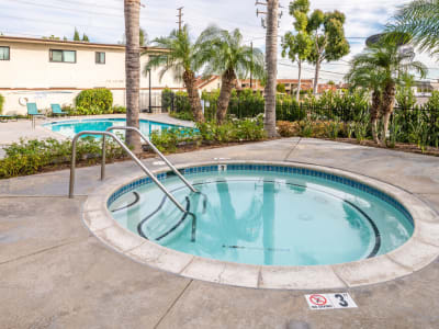 View amenities at North Pointe Villas in La Habra, California