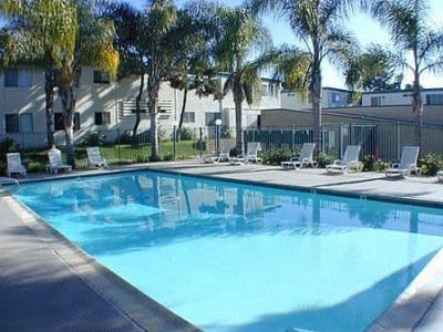 View amenities at Foothill Courtyard Apartments in Vista, California