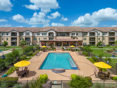 View amenities at Mariposa at Clear Creek in Webster, Texas