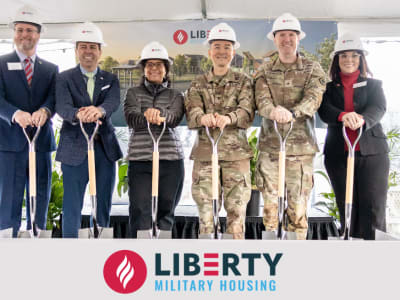 Liberty Military Housing Joint Base Lewis McChord Groundbreaking