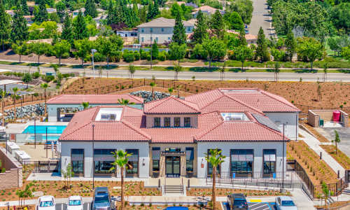 Luxury Exterior of the Apartments at Broadstone Villas in Folsom, California