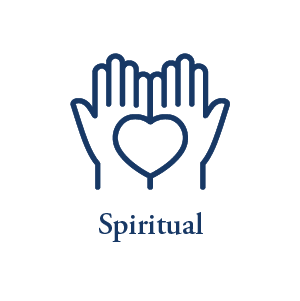 Spiritual services icon at Renaissance Retirement Center in Sanford, Florida