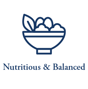Nutritious balance icon for Sunlit Gardens in Alta Loma, California