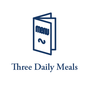 Three meals a day icon for Tanglewood Trace in Mishawaka, Indiana