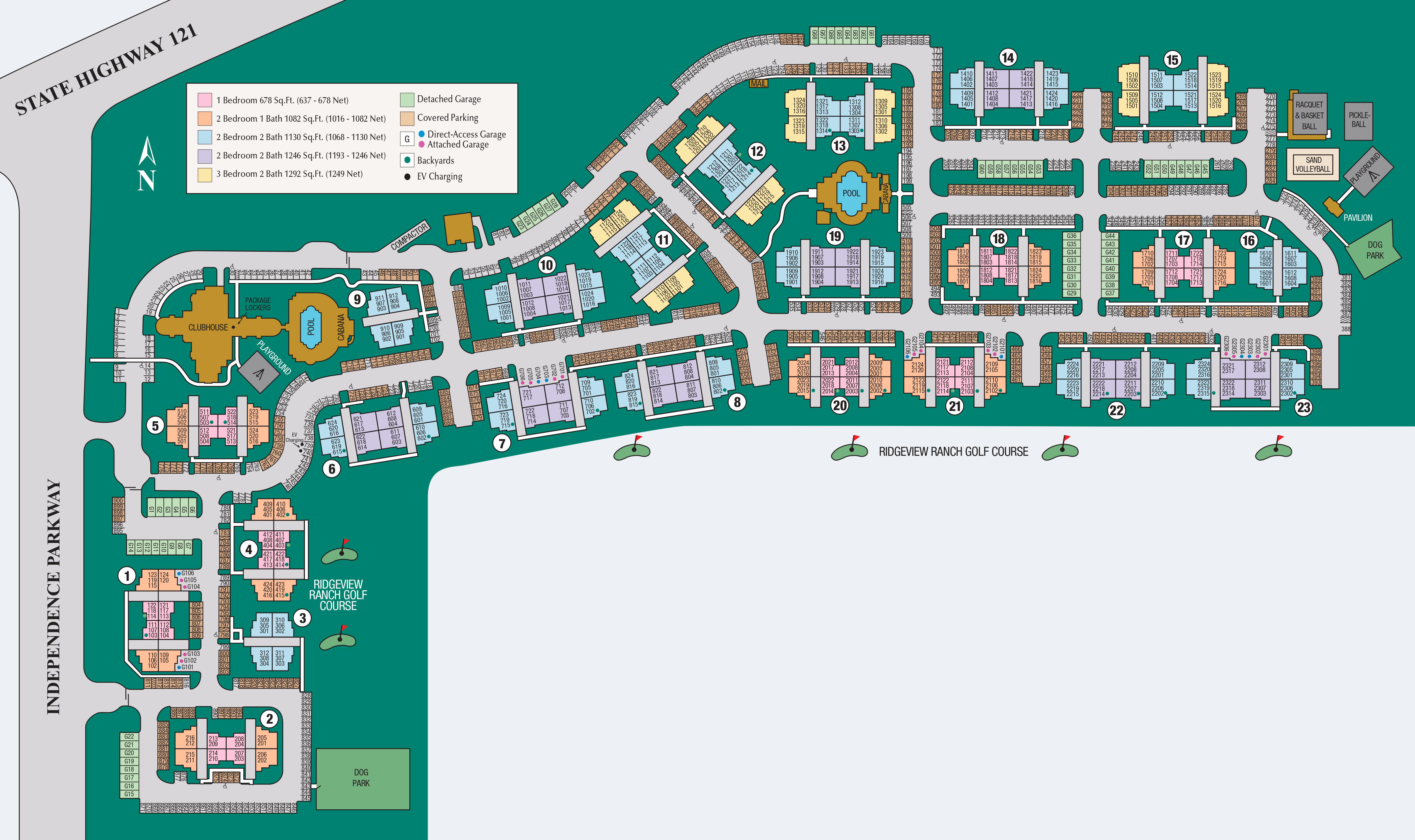 Ridgeview Ranch Luxury 1, 2 & 3 Bedroom Apartments in Plano, TX