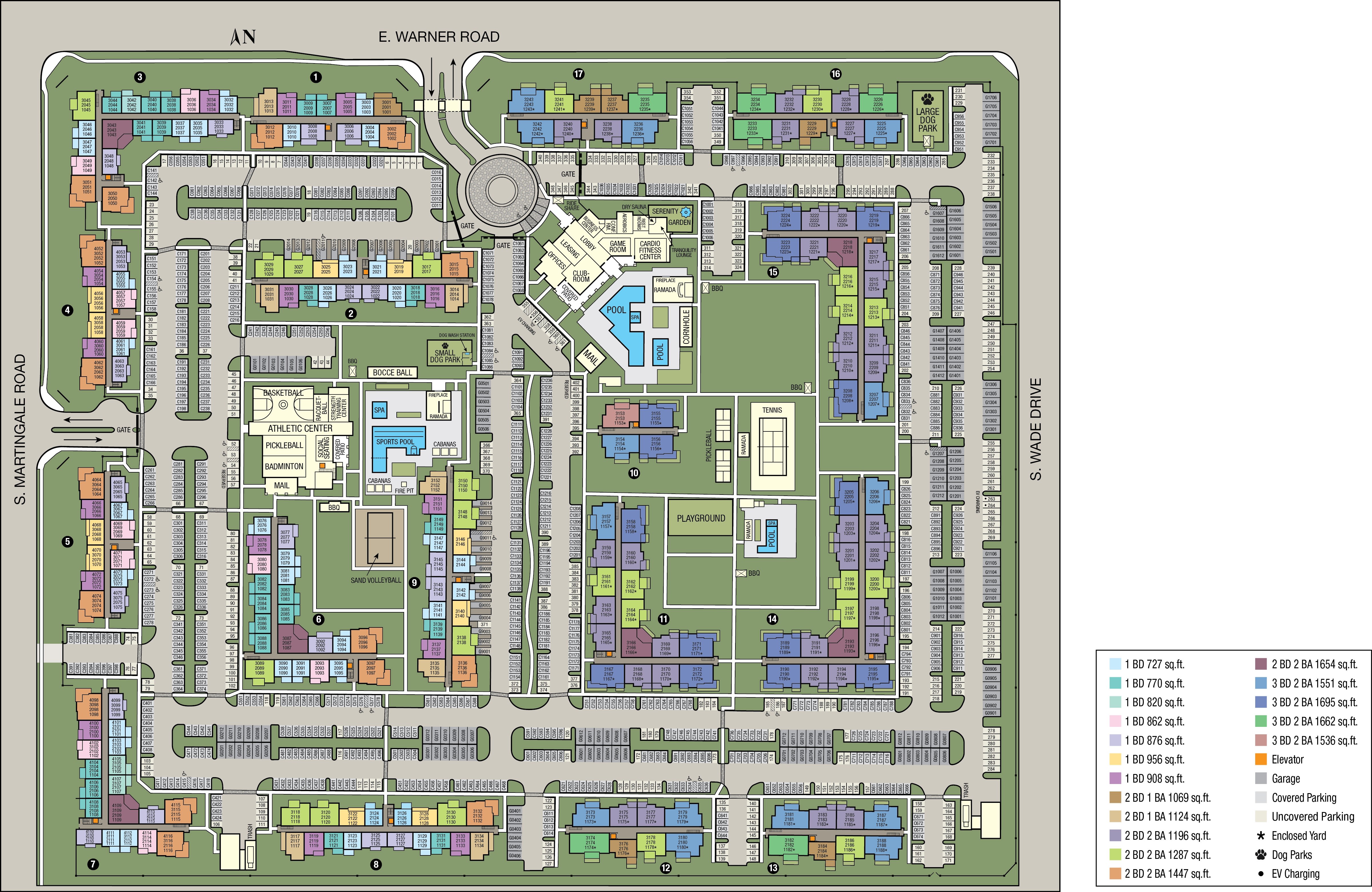 Tuscany at Gabriella Point Site Map at Tuscany at Gabriella Pointe, Gilbert, Arizona