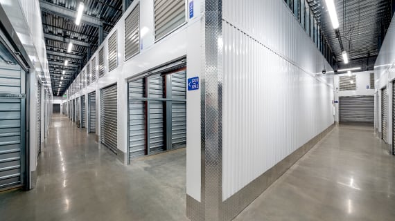 Interior units at Security Self-Storage in Atlanta, Georgia