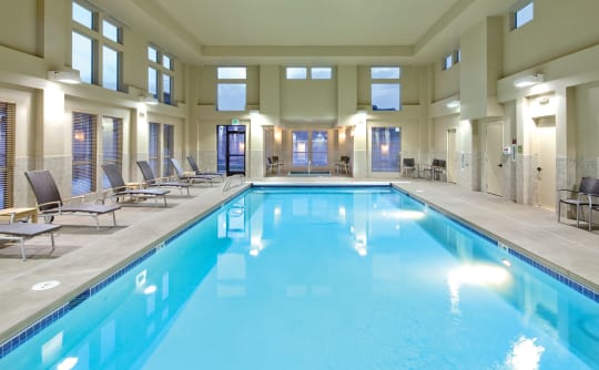 Affinity at South Hill saltwater pool