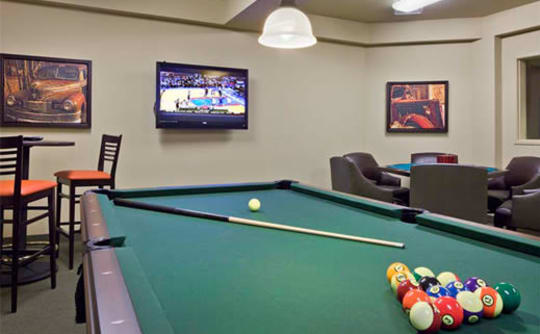 Affinity at Coeur d'Alene pool table