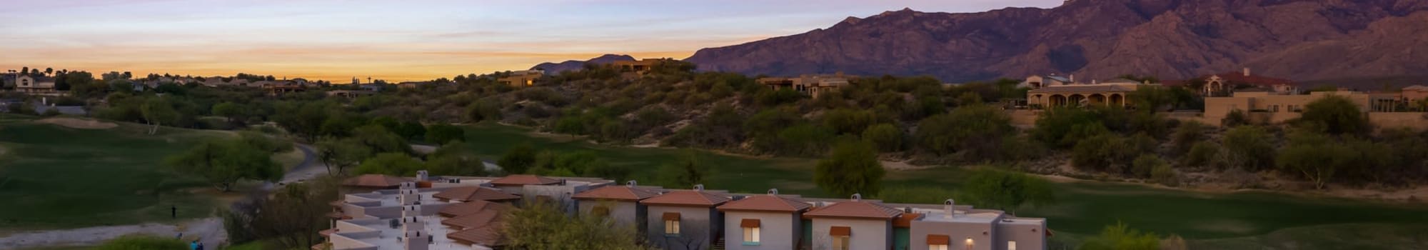 Neighborhood at The Golf Villas at Oro Valley in Tucson, Arizona