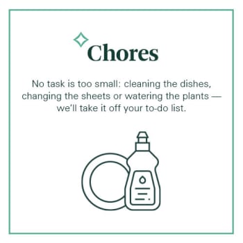 House cleaning service offered at The Residences at Waterstone in Pikesville, Maryland