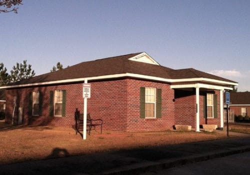Exterior view of Wesley Glen, a Methodist Homes of Alabama & Northwest Florida community. 