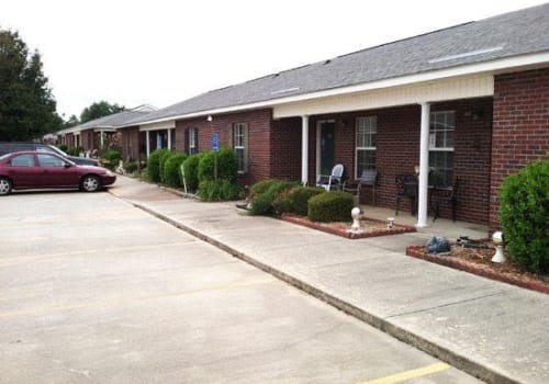 Main building at Wesley Glen, a Methodist Homes of Alabama & Northwest Florida community. 