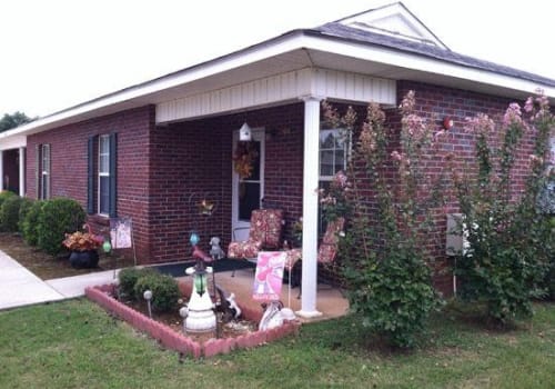 A cottage at Wesley Glen, a Methodist Homes of Alabama & Northwest Florida community. 