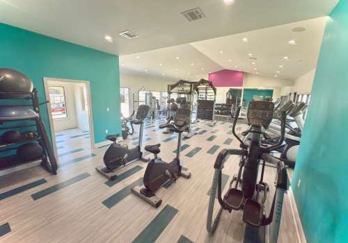 Gym center at The Mayfair Apartment Homes in New Orleans LA