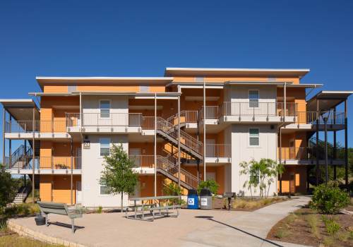 Community exterior at Live Oak Trails in Austin, Texas