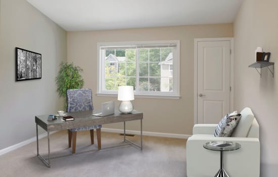 An office at Timberlawn Crescent in North Bethesda, Maryland